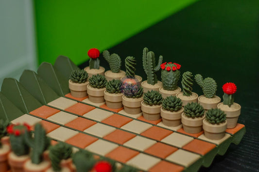 Cactus Chess Set