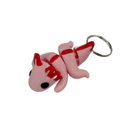 Axolotl Keyring