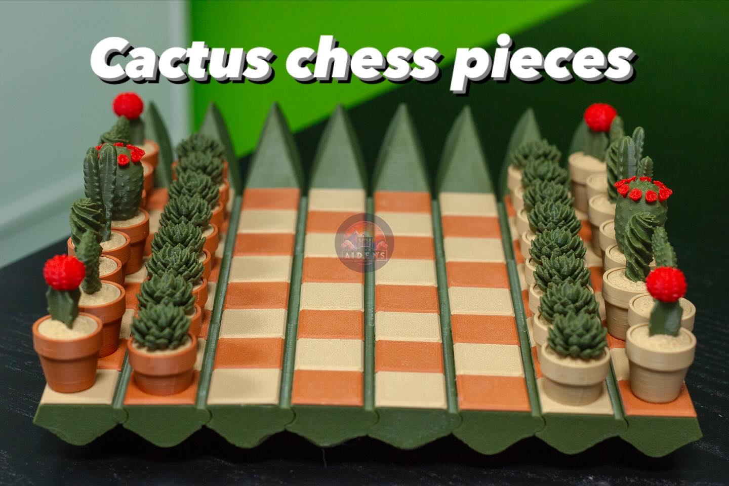 Cactus Chess Set