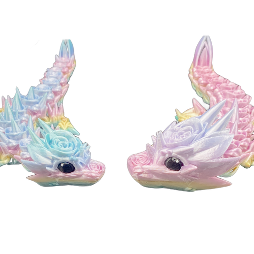 Rose Dragon Baby (big head)