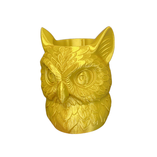 Owl Pencil/Paint Brush Pot