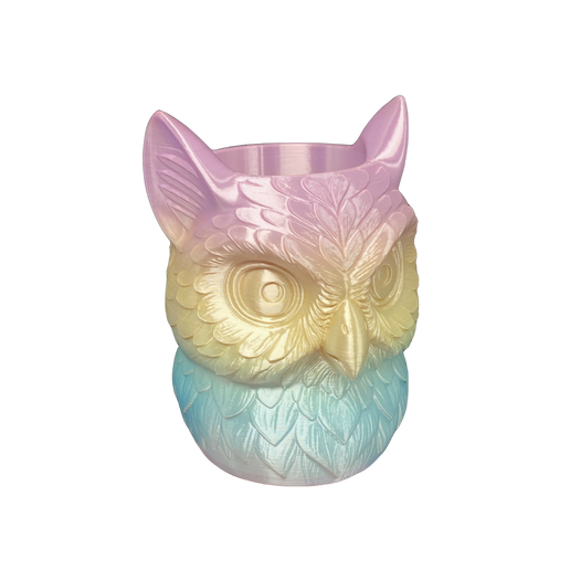 Owl Pencil/Paint Brush Pot