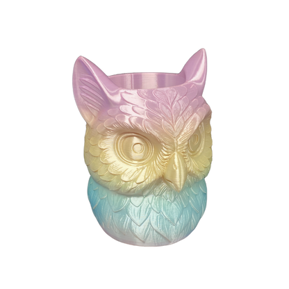 Owl Pencil/Paint Brush Pot
