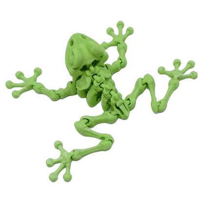 Skeleton Frog Magnet
