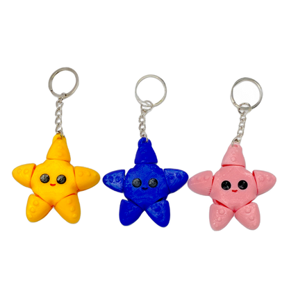Starfish Keyring