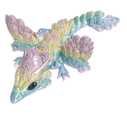 Winged Peacock Dragon